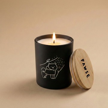PAWSE 逆風柴香氛蠟燭 - 職場生存 開工轉運 舒壓 療癒小物