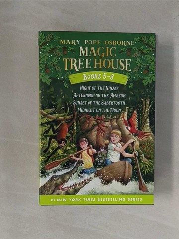 【書寶二手書T1／兒童文學_YF3】Magic Tree House Volumes 5-8集間_4本合售_Osborne, Mary Pope