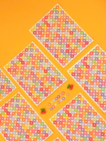 Rainbow Pop Candy Sticker