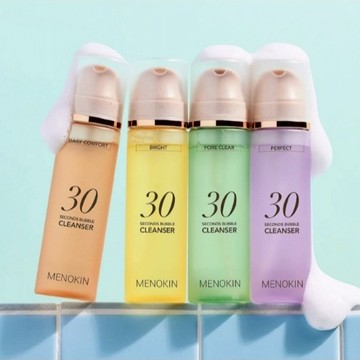 ❮南他宿❯ 超商免運中 MENOKIN 30秒泡泡潔面乳 容量:150ml 洗面乳 泡泡洗面乳