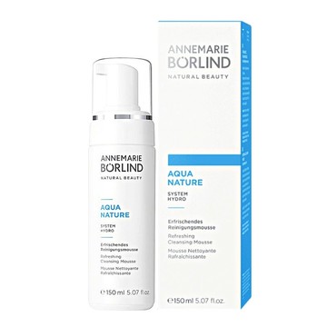 德國 Borlind 安娜柏林 AQUA 清新潔顏慕絲 150ml 溫和 保濕 清潔 附發票｜滿額領券最高現折$200⚡保養 美妝 品牌香氛 【心心哈德】
