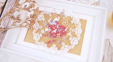 雪絨絨 PET 紙膠帶 台灣自己印 10米卷