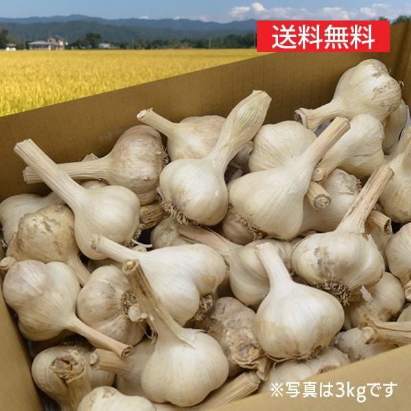 《根・土つき》山形の生にんにく約5kg