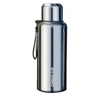 志高智能全鋼食品不銹鋼保溫杯大容量男女便攜旅行泡茶茶水分離杯