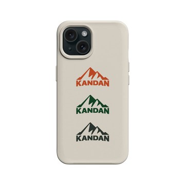 iPhone 15 SolidX 貝殼灰 - KID - KANDAN系列-峰頂