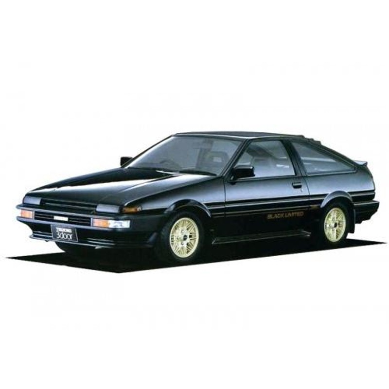 トヨタ AE86 スプリンタートレノGT-APEX ブラックリミテッド '86 アオシマ 1/24ザ・モデルカー SP プラモデル |  LINEショッピング