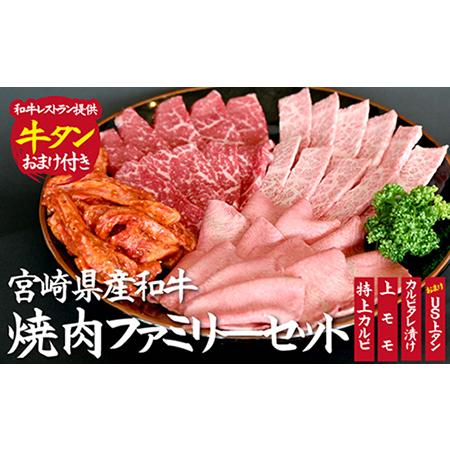 ふるさと納税 宮崎県産和牛焼肉ファミリーセット 宮崎県小林市