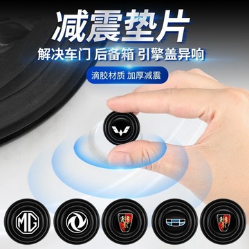 ✈️臺灣出貨+免運💥汽車車門防撞減震墊 車標减震片防撞 車門緩沖墊片 全系車型適用防震緩衝墊 隔音墊 靜音墊