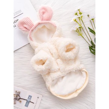 狗狗衣服冬季保暖棉衣泰迪比熊博美小型犬寵物貓咪加厚可愛兩腳衣
