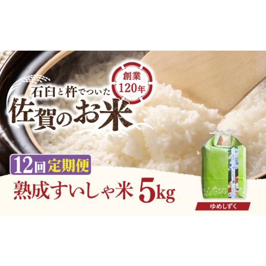 ふるさと納税 佐賀県 嬉野市  〈 令和5年産 新米 〉 佐賀県産 夢しずく 5kg NAO050