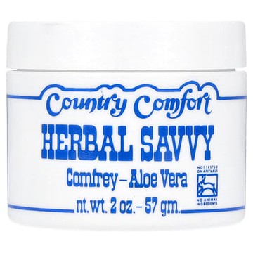 Country Comfort, 白毛茛-沒方劑，紫草蘆薈，2 盎司（57 克）