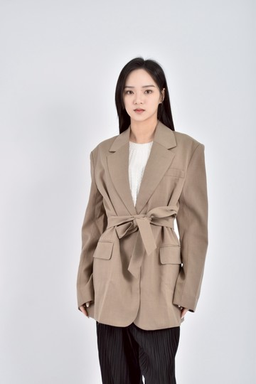 (L) the madre西裝棕色外套