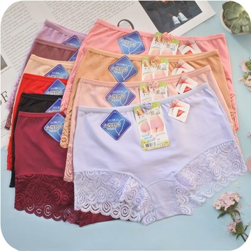 L XL 台灣製 中腰蕾絲內褲 竹炭纖維 彈性透氣 女生內褲 加大 加大碼 大尺寸 萊卡 素面 蕎琪601