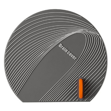 防臭地漏蓋 Set 2 深灰 塑膠材質  15.5 x 14cm  1組