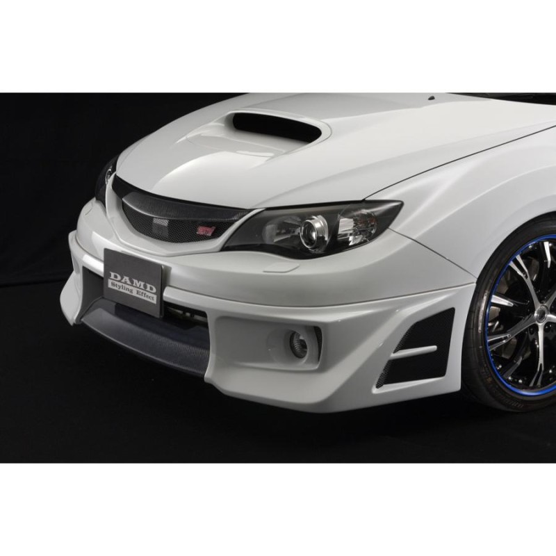 ダムド インプレッサ WRX STI CBA-GRB A B型 フロントハーフスポイラー