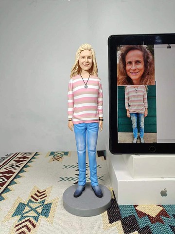 客制化人物公仔 人偶 3D人像畫 似顏繪 肖像 定制 生日 紀念 禮物