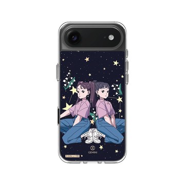 iPhone Air Clear Case（相機按鈕） 透明 - 子凡 Zzifan_z - 雙子座女孩