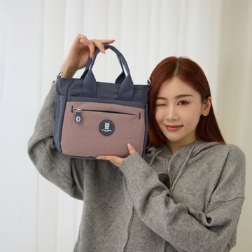 【Kinloch Anderson】Mousse 手提斜背托特包-莓果藍