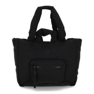 Adidas MH PF TOTE BAG 黑色 必備 蓬鬆 輕便袋 肩背包 JZ4413