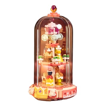 PANTASy 拼奇 收藏積木 暖暖下午茶 85103 甜夢公主 精緻下午茶場景 打造夢幻童話世界  1個