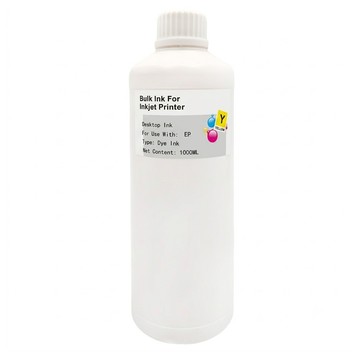 NEXTPAGE 台灣榮工 全系列 Dye Ink 相容可填充染料墨水瓶 適用於 EPSON 印表機 1L  黃色  1瓶