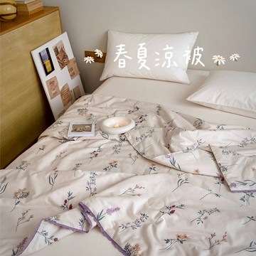 ♡peachlife.♡「台灣現貨」100%棉質蕾絲碎花涼被 涼被 被子 春夏涼被 薄被 涼被枕套 蕾絲 被子 涼被