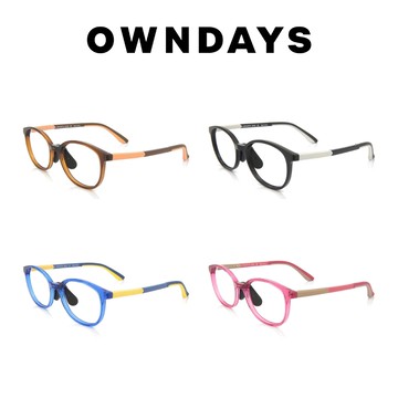 OWNDAYS Junni兒童波士頓框光學鏡框 JU2033N-1S
