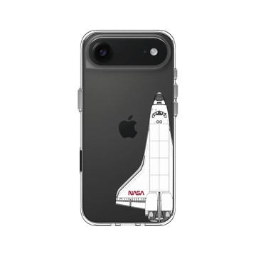 iPhone Air Clear Case（相機按鈕） 透明 - NASA - 太空梭2