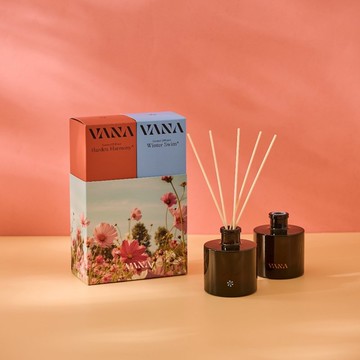 VANA 瑞純淨擴香瓶二入組 無酒精配方 瑞典直送