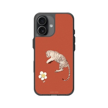 iPhone 17 Clear (相機按鈕) 酷墨灰 - Janice Sung - 雛菊