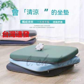 台灣出貨 涼感坐墊 記憶坐墊 加厚坐墊 冰絲坐墊 冰絲涼墊 坐墊 辦公椅墊 防滑坐墊 透氣坐墊 久坐坐墊 椅墊 屁墊涼墊