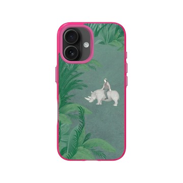 iPhone 16 Clear 粉漾桃 - 欣蒂小姐 Miss Cyndi - 騎士