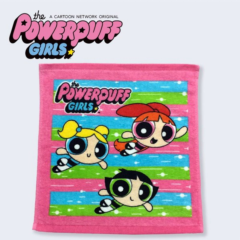 パワーパフガール キャラクター ハンドタオル おしゃれ キッズ ピンクアニコメ Ht Ppg002 Group 3 Color 通販 Lineポイント最大0 5 Get Lineショッピング