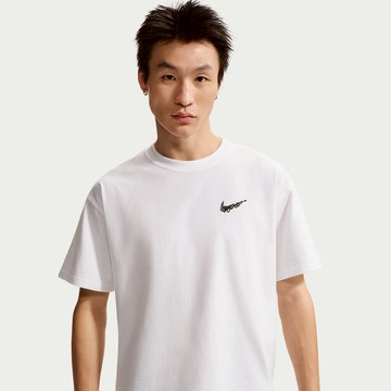 NIKE AS M NK TEE LSE OC LOCKER 男籃球短袖 白-II0692100