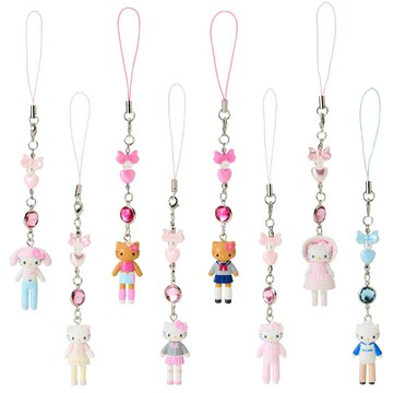 真愛日本 凱蒂貓 Kitty 丹尼爾 長腿 手機掛吊飾 吊飾 造型吊飾 手機吊飾 鑰匙圈 KD104