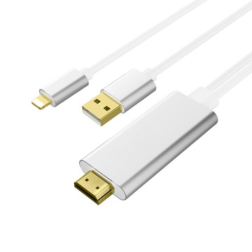 台灣霓虹 Lightning公轉HDMI公影音轉接線