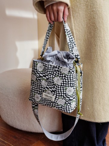 多色 英國Liberty碎花手工製作三合一肩背/斜背/手提束口水桶包