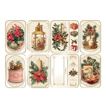 【10月新品3】20-104-0048 剪裁紙・拼貼素材