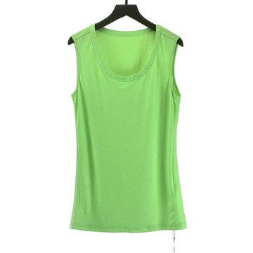 姐姐優品 專柜庫存純色大碼內搭打底背心女夏新款性感外穿上衣潮