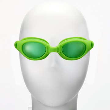 聖手牌 泳鏡 新潮平光防霧泳鏡(綠色)