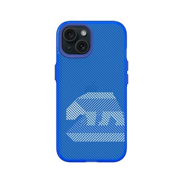 iPhone 15 Clear 激光藍 - The Wildlife Collection 動物野境系列 - 北極熊 - 線條版
