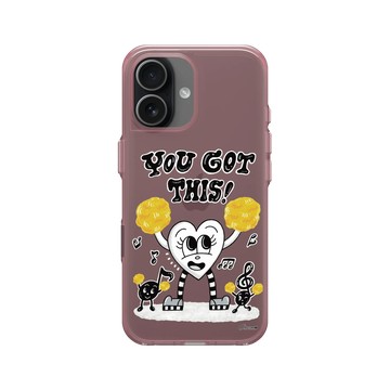 iPhone 17 Clear (相機按鈕) 晶醺玫 - Chocomoo - DREAM PROJECT: YOU GOT THIS