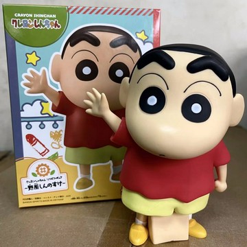 蠟筆小新寫真家小新模型招手小新站姿大號動漫二次元模型