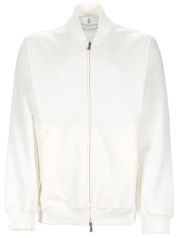 brunello cucinelli felpa con zip