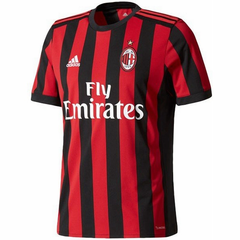 Acミラン 17 18 ホーム 半袖レプリカユニフォーム Adidas アディダス クラブチームレプリカウェアーbvg91 Az7069 通販 Lineポイント最大0 5 Get Lineショッピング