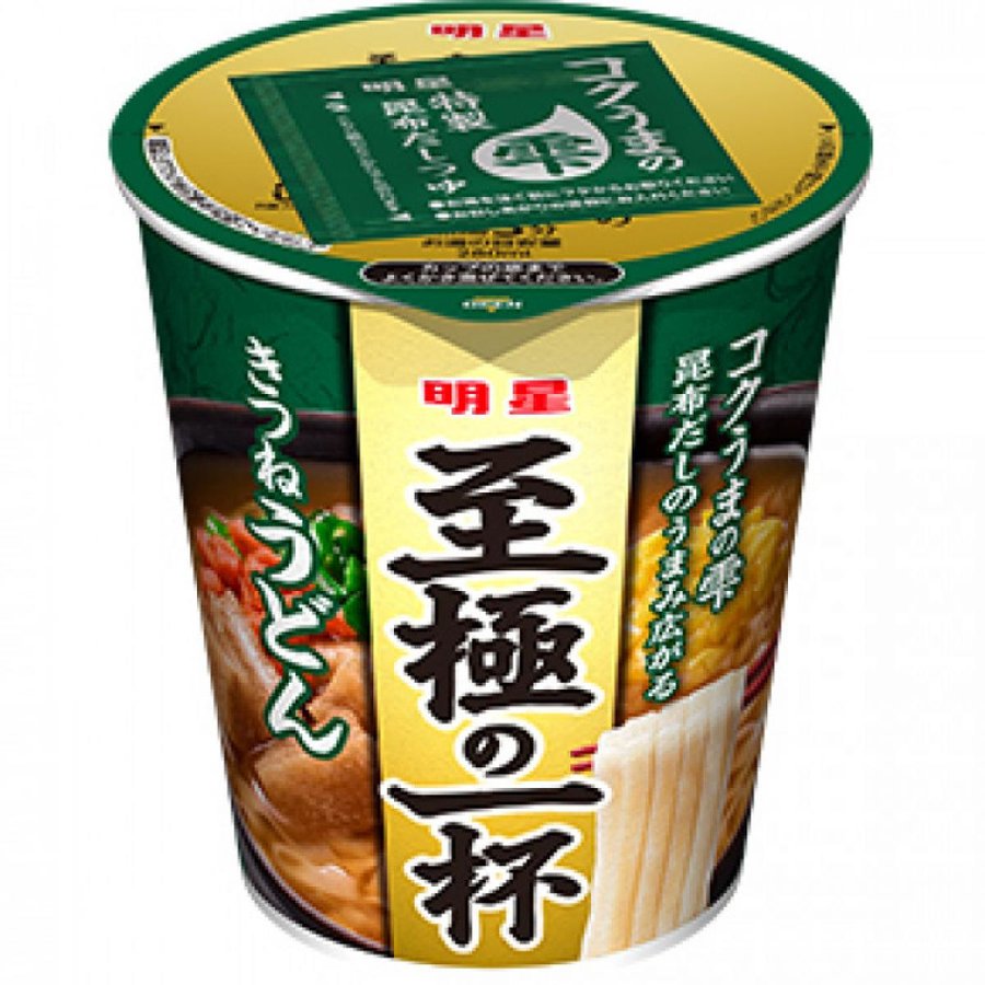 明星食品 至極の一杯 きつねうどん 66g