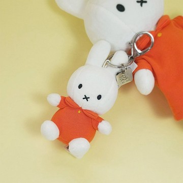 24H出貨 【新品】BON TON TOYS Miffy米菲兔鑰匙圈-經典橘 10cm