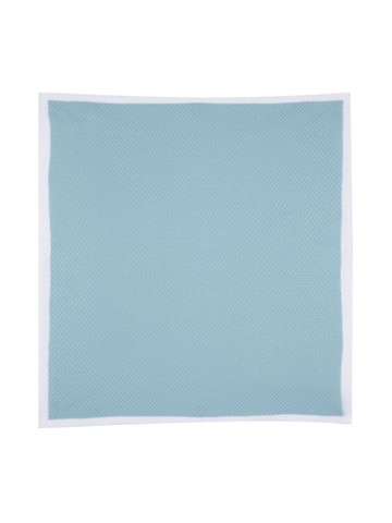 Paz Rodriguez - square-body cotton blanket - kids - Cotton - One Size - Blue