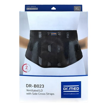 Dr.MED 交叉透氣護腰帶  XL  1個