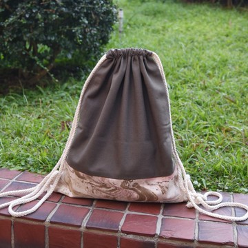 獨一無異 手染布袋 束口後背包 束繩包 束口袋 BD-12